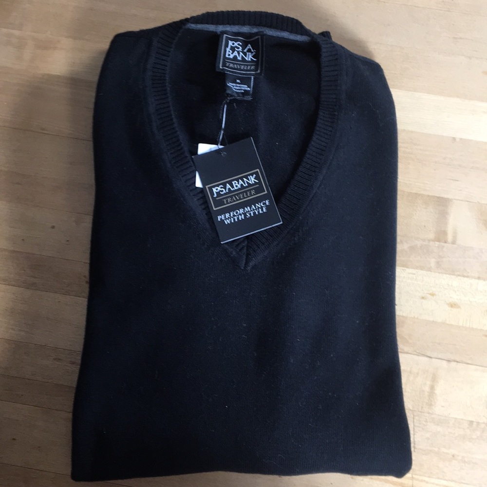 NWT Jos. a Bank v neck sweater